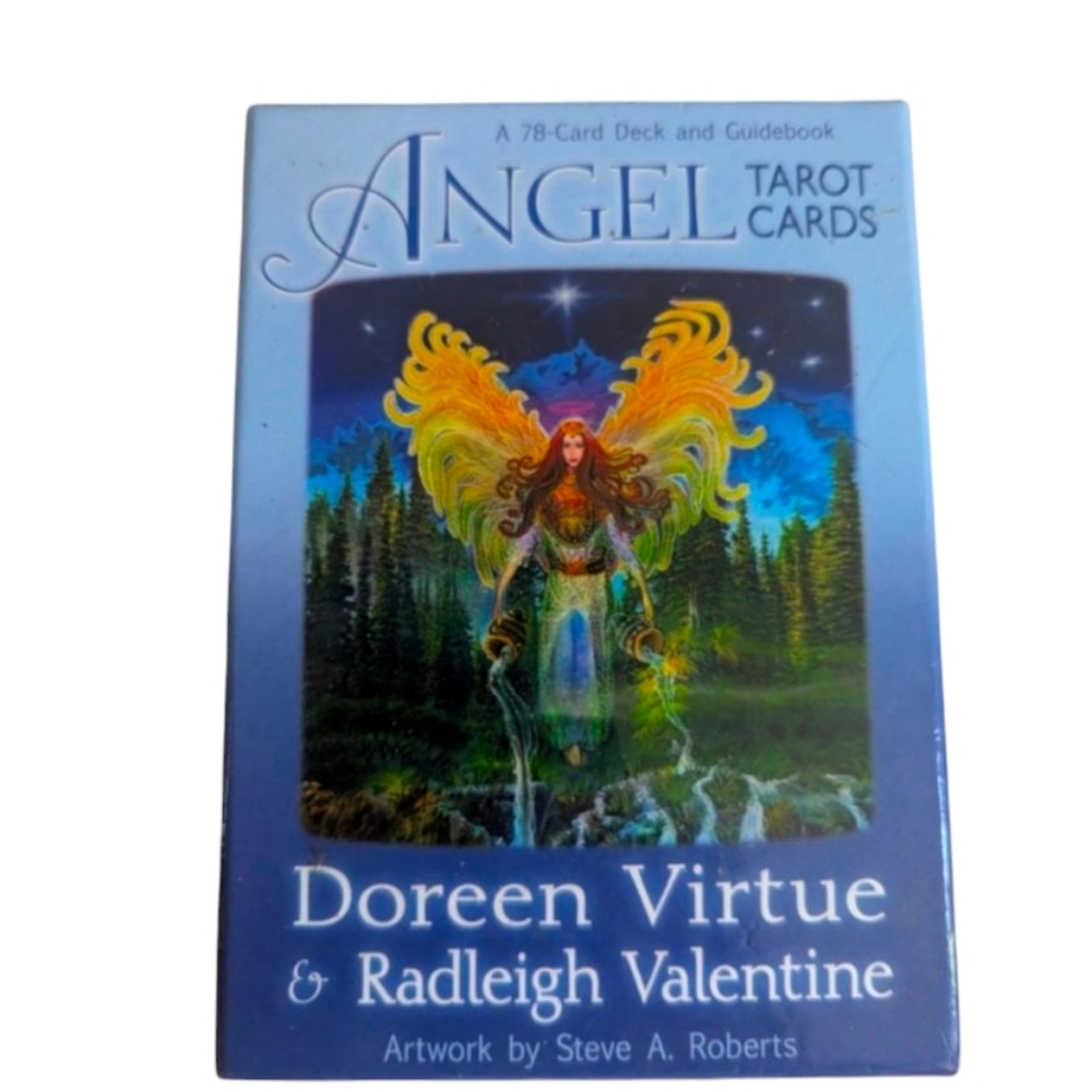 Angel Tarot Cards And Big Book Of Angel Tarot by Doreen Virtue